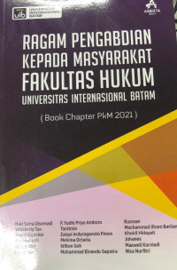 Ragam Pengabdian Kepada Masyarakat Fakultas Hukum