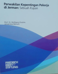 Perwakilan Kepentingan Pekerja di Jerman_Sebuah Kajian